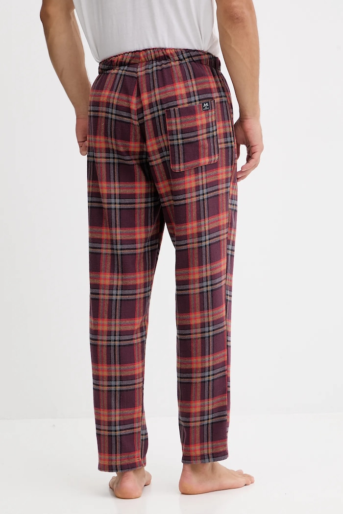 Îmbrăcăminte Lindbergh pantaloni pijama bumbac 30.997528 burgundia