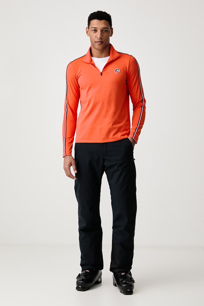 Fusalp Bluza męska Mario III B E2132 pomarańczowy AW25
