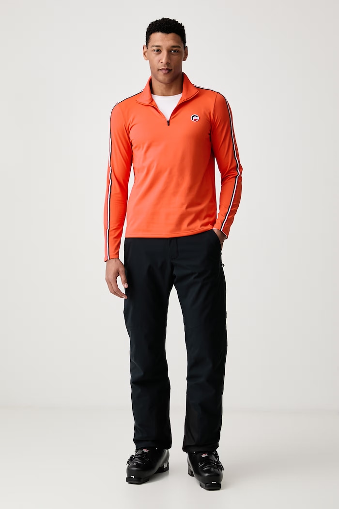 Fusalp Bluza męska Mario III B E2132 pomarańczowy AW25