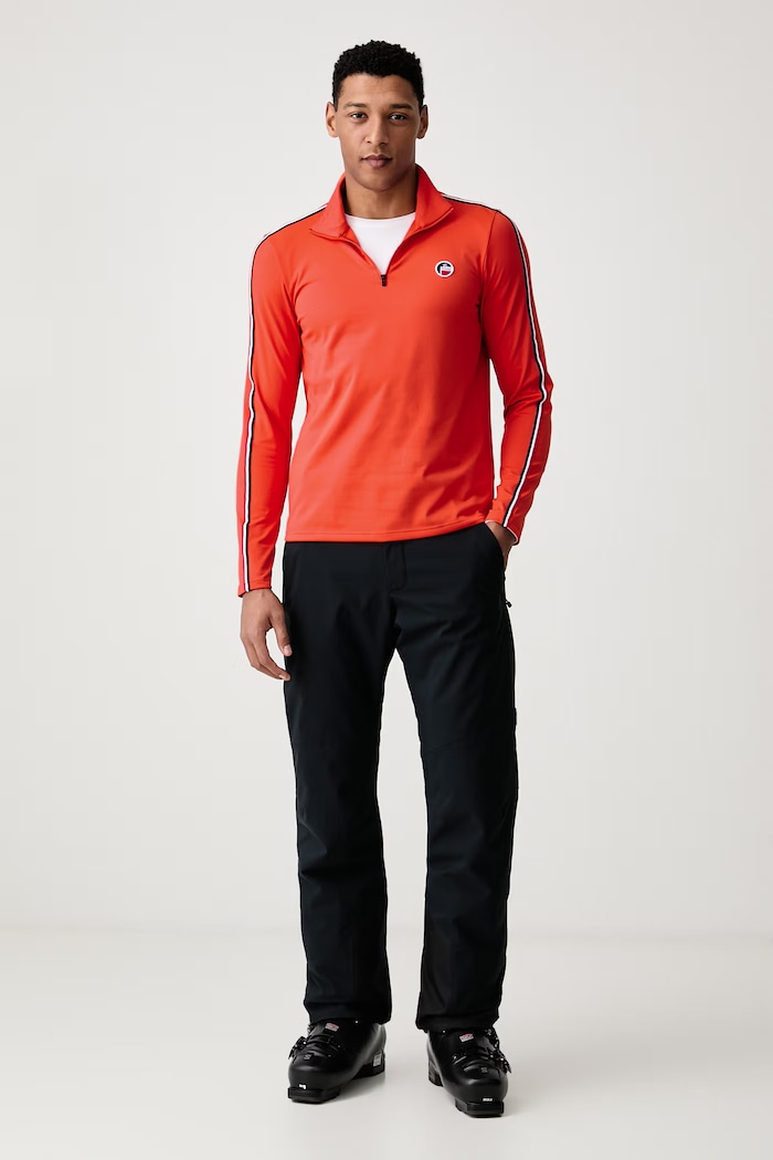 Fusalp Mikina pánská Mario III B E2132 oranžová AW25