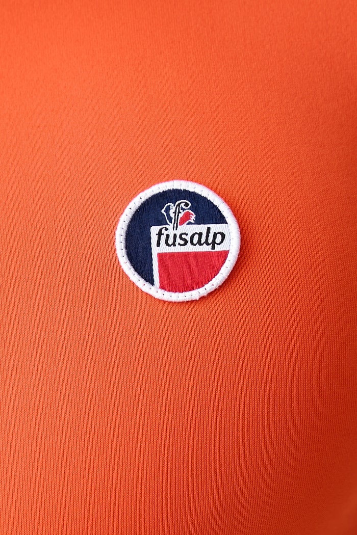 Bluza męska Mario III B Fusalp pomarańczowy E2132