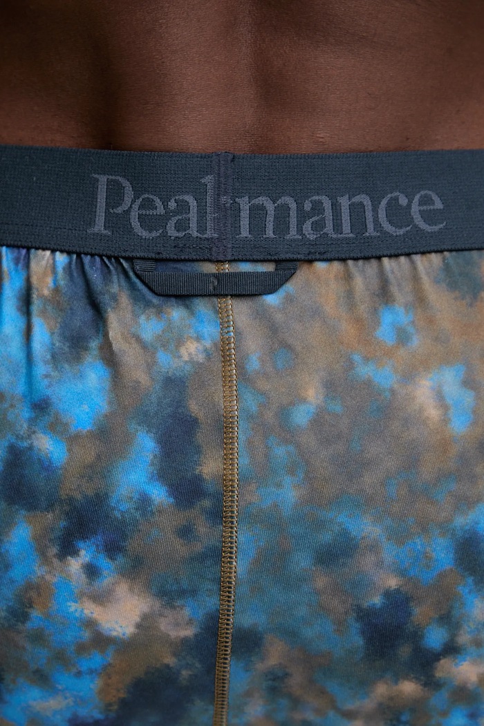 Funkčné legíny Peak Performance AOP zelená G80590