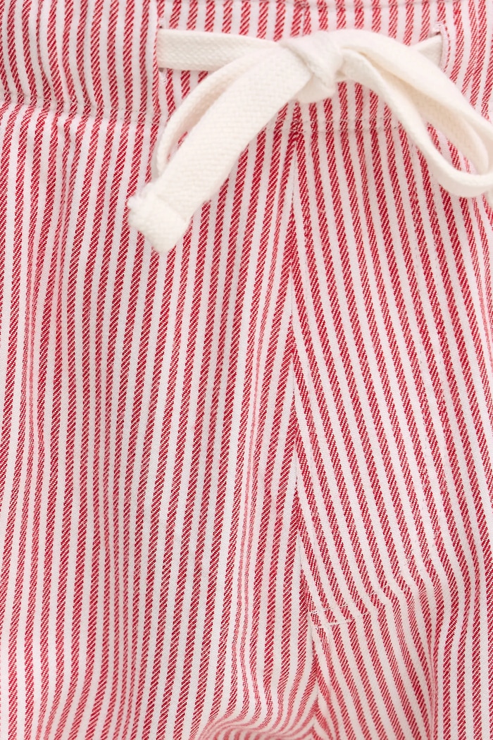 Pyžamové kalhoty Abercrombie & Fitch červená KI113.5008.504