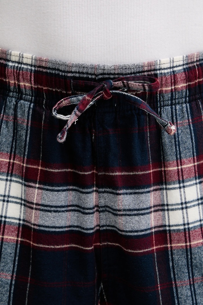 Hollister Co. spodnie piżamowe granatowy KI313.5008.206