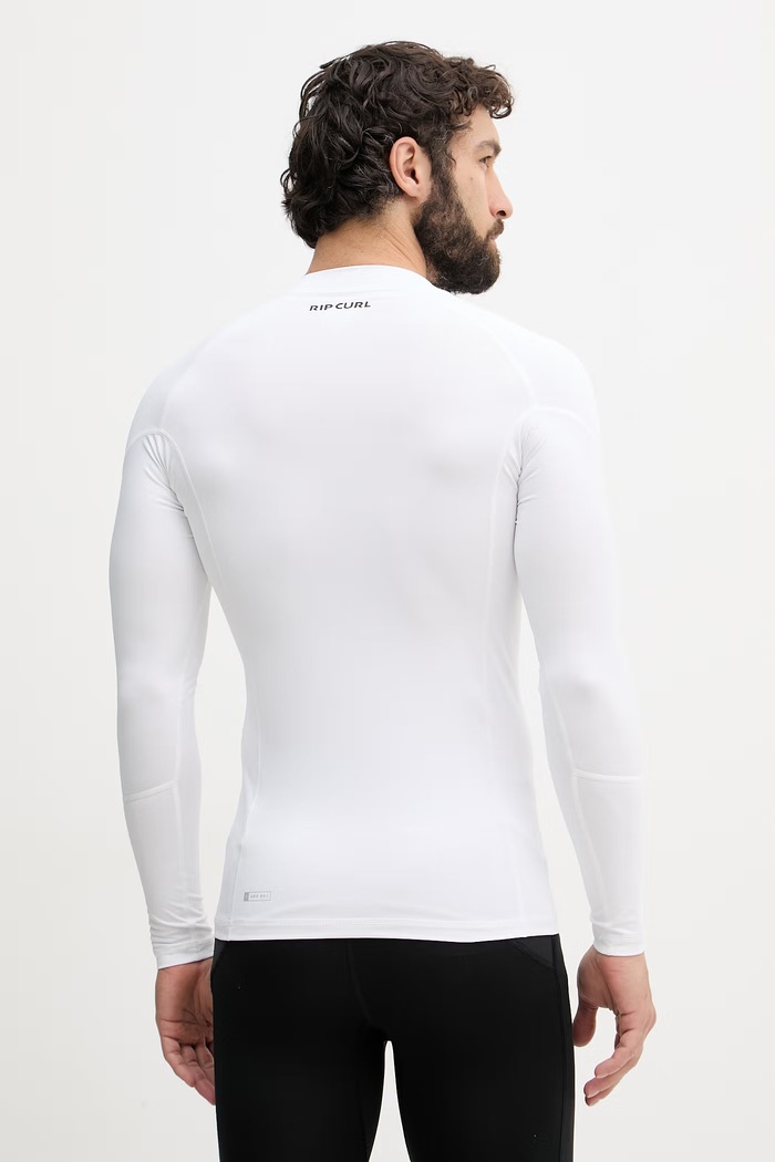 Rip Curl kopalni zgornji del z dolgimi rokavi moški 16FMRV bela AW25