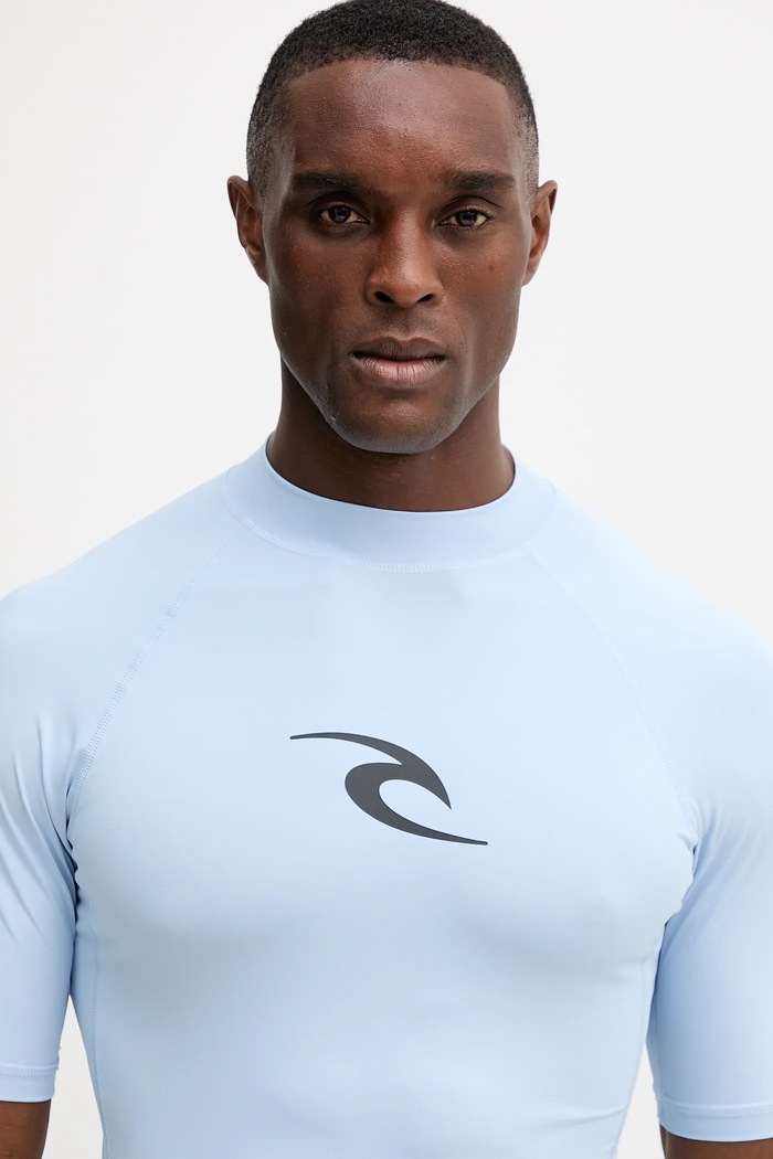 Rip Curl tricou de înot WAVES UPF albastru 16MMRV