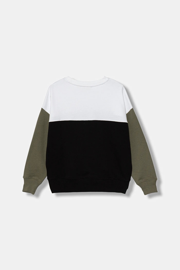 Dětská bavlněná mikina Calvin Klein Jeans IB0IB02523.9BYA černá AW25