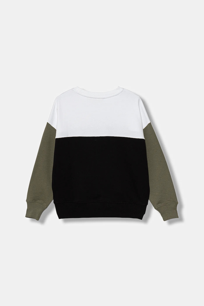Dětská bavlněná mikina Calvin Klein Jeans IB0IB02523.9BYA černá AW25