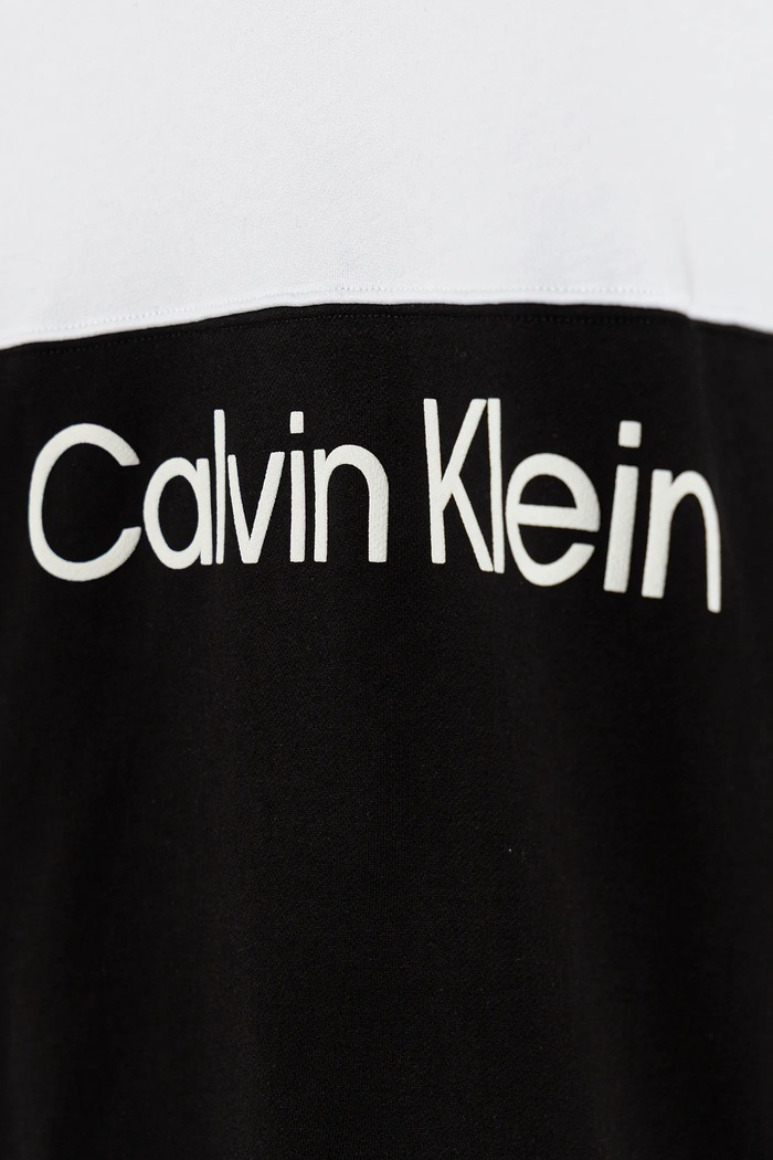 CHLAPEC Dětská bavlněná mikina Calvin Klein Jeans IB0IB02523.9BYA černá