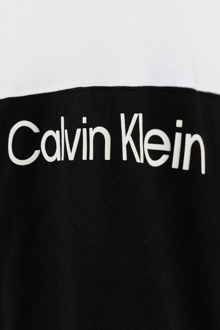 CHLAPEC Dětská bavlněná mikina Calvin Klein Jeans IB0IB02523.9BYA černá