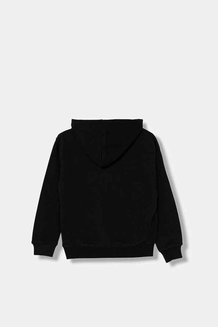 Băieți Calvin Klein Jeans hanorac de bumbac pentru copii IB0IB02525.9BYA negru
