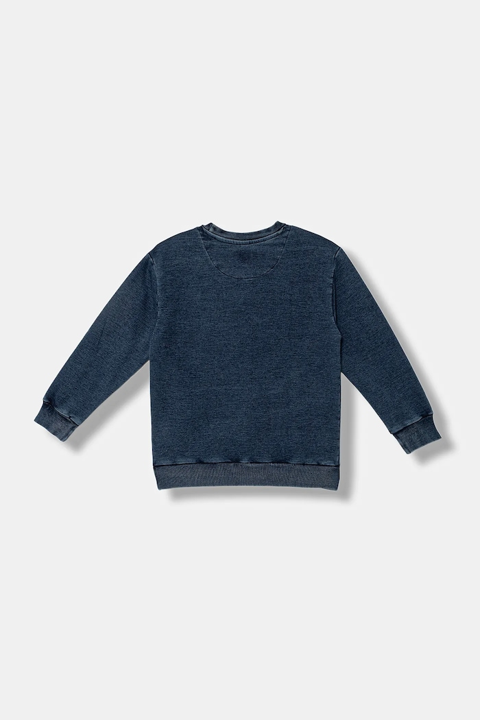 Dětská mikina Guess L5YQ06.KCYC0.9BYA modrá AW25