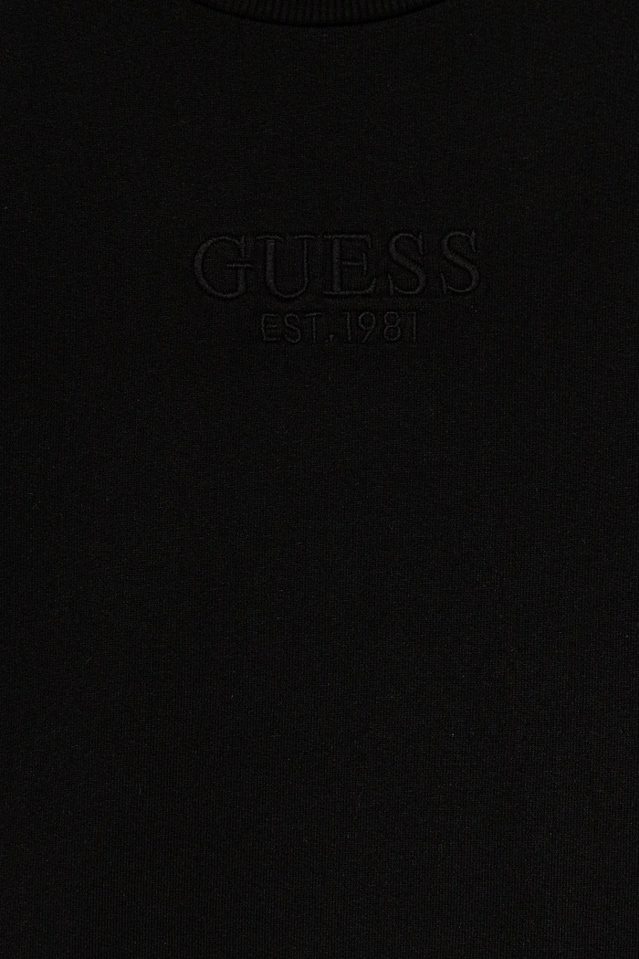 CHLAPEC Dětská bavlněná mikina Guess L5YQ22.KAV34.9BYA černá