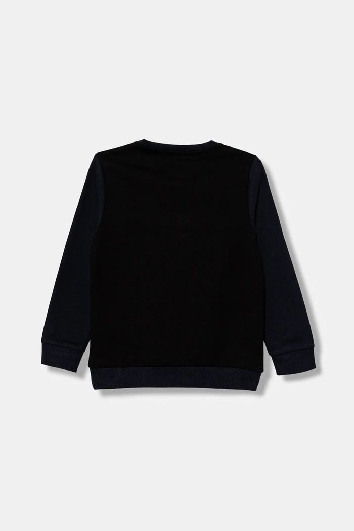 Guess bluza bawełniana dziecięca N5YQ04.KA6R4.9BYA granatowy AW25