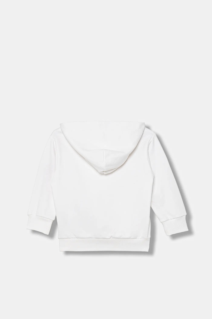 Detská mikina Diesel SDROPSHOOD OVER SWEAT-SHIRT J02485 biela AW25