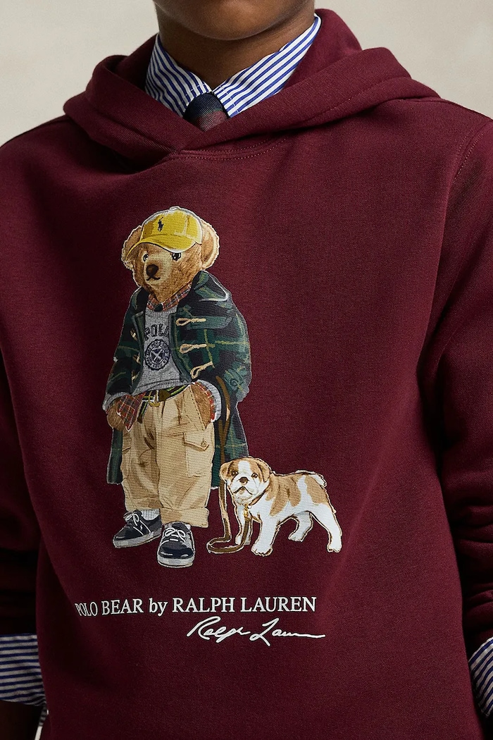 Polo Ralph Lauren bluza dziecięca 323979491001 bordowy