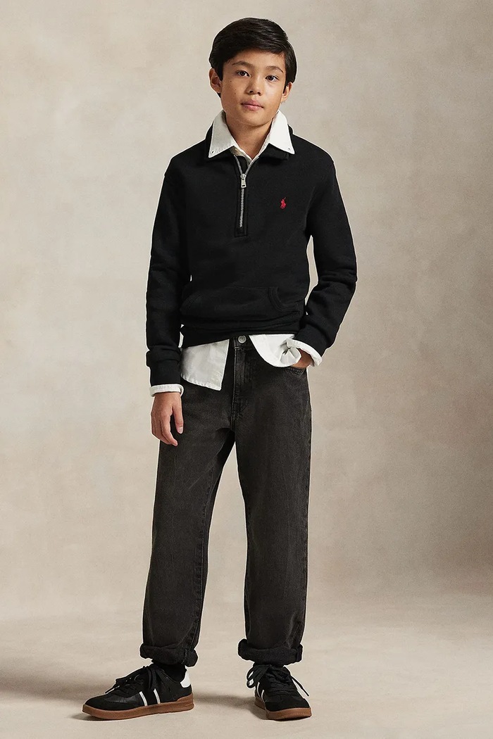 Παιδική μπλούζα Polo Ralph Lauren μαύρο 323952467004