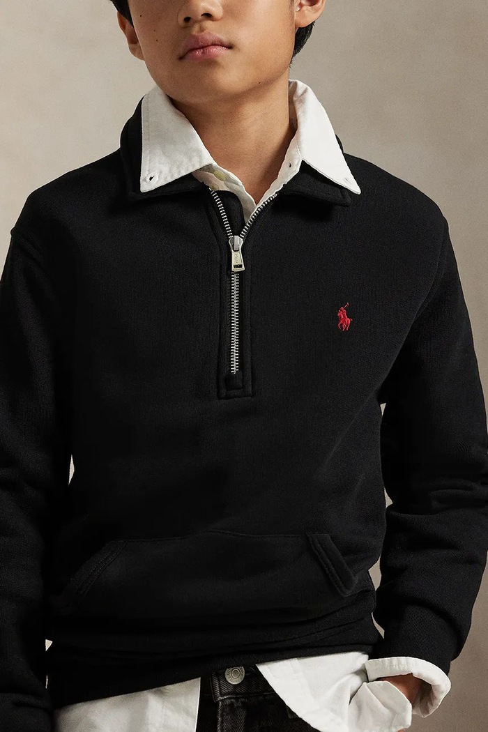 Παιδική μπλούζα Polo Ralph Lauren 323952467004 μαύρο