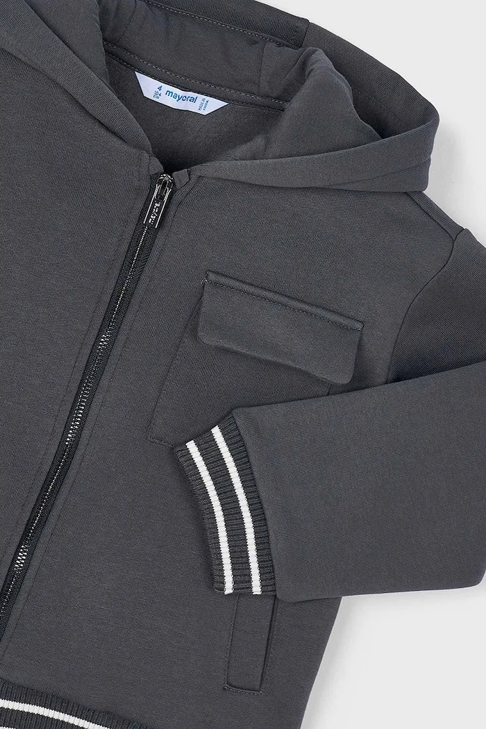 Mayoral bluza dziecięca szary 4427.5E.Mini.9BYA