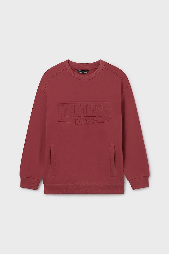 Mayoral bluza dziecięca 7405.7D.Junior.9BYA czerwony AW25