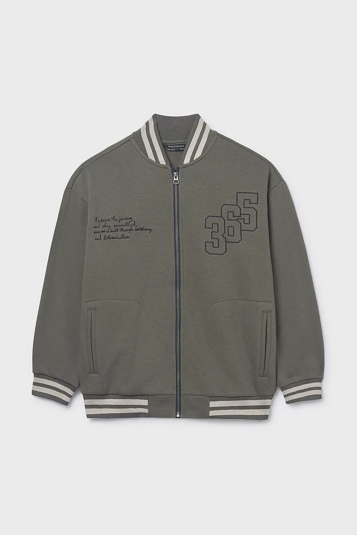 Mayoral Bluza dziecięca zielony 7417.7A.Junior.9BYA