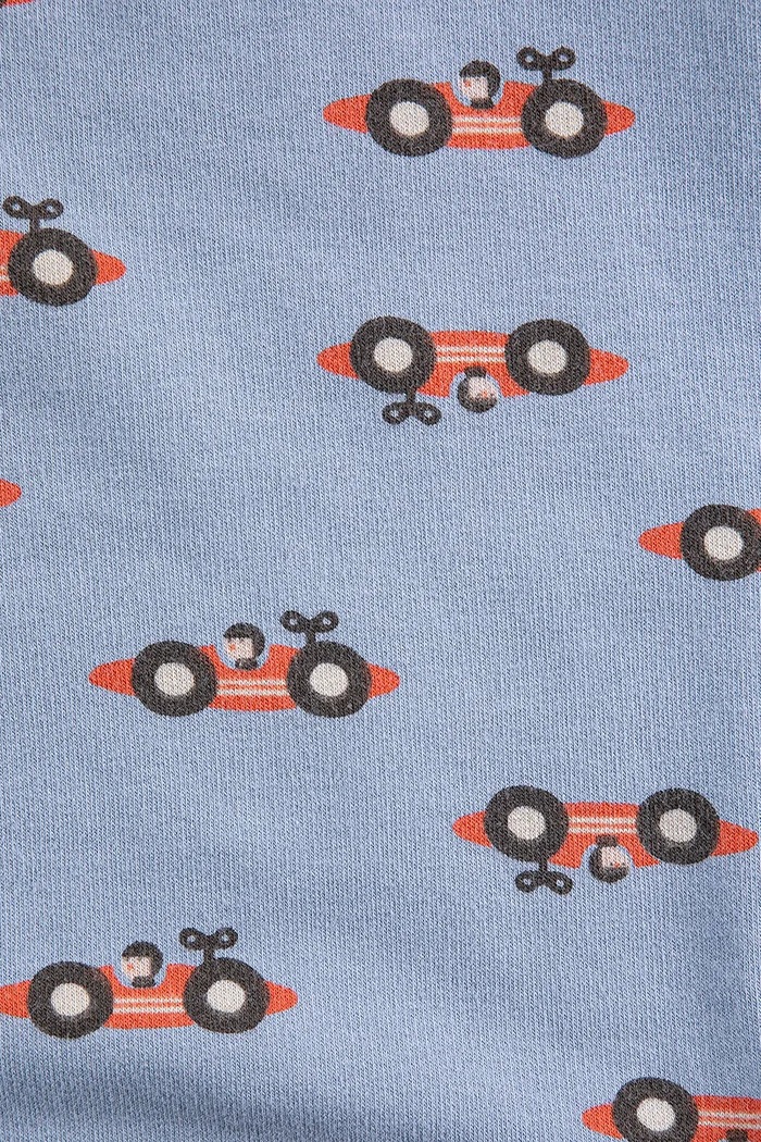 Bobo Choses bluza niemowlęca Race Car 225AB011 niebieski AW25
