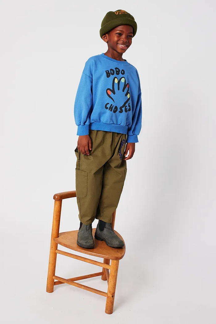 Detská bavlnená mikina Bobo Choses High Five 225AC035