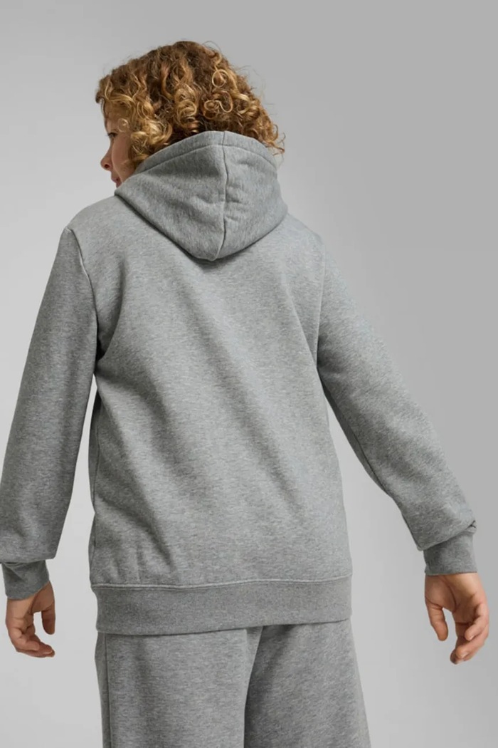 Детски суичър Puma ESS No. 1 Logo Hoodie FL B 684908 сив