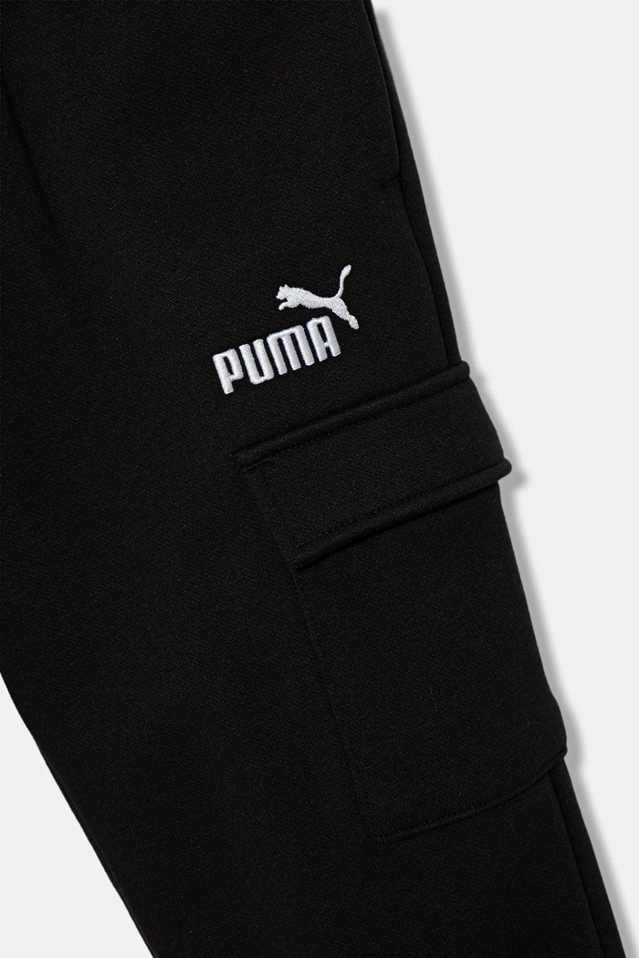 Dětské tepláky Puma ESS No. 1 Logo Cargo Pants FL B černá 684924
