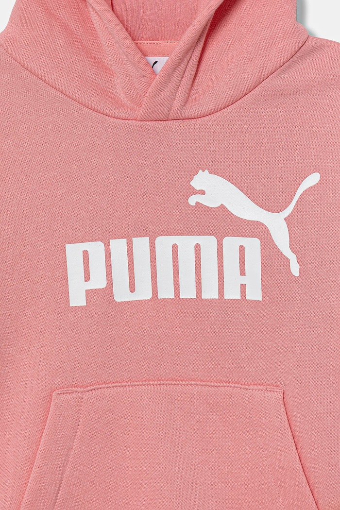 Момче Детски суичър Puma ESS No. 1 Logo Hoodie FL PS 684931 розов