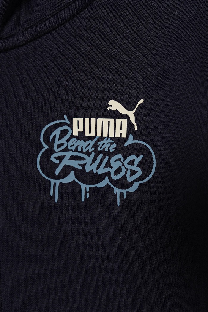 Момче Детски суичър Puma MID90s Full-Zip FL B 688469. тъмносин