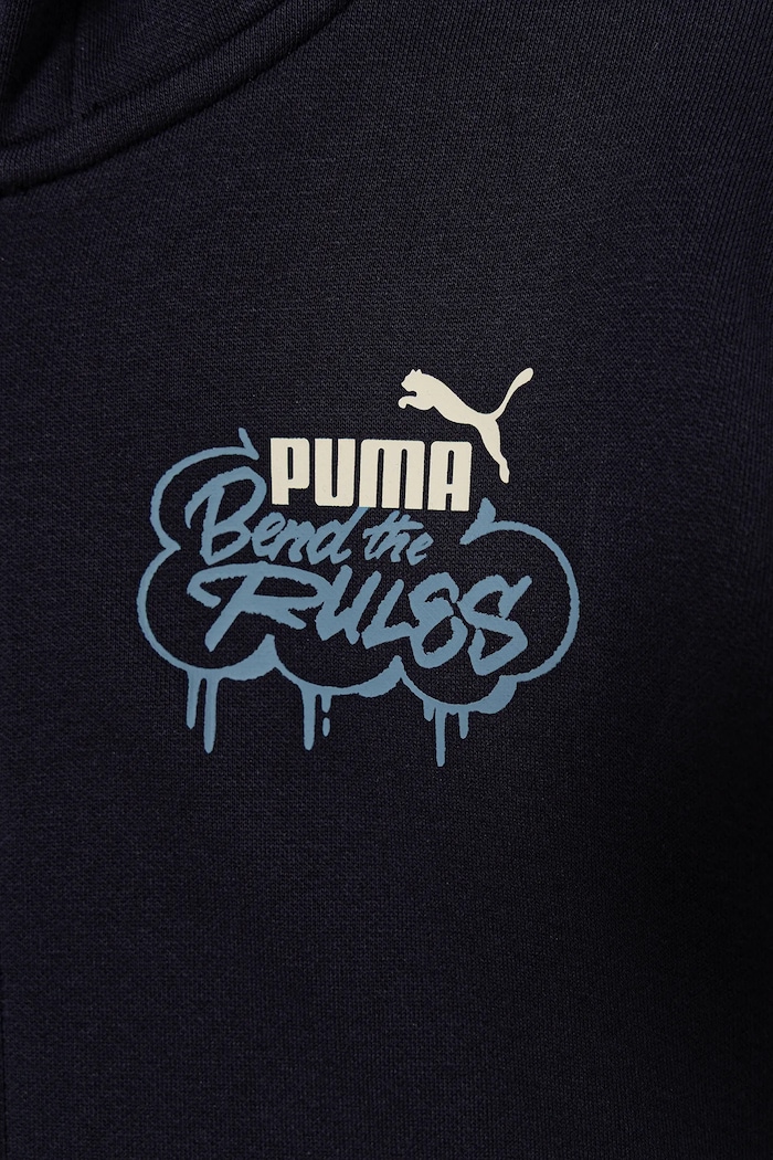 Момче Детски суичър Puma MID90s Full-Zip FL B 688469. тъмносин