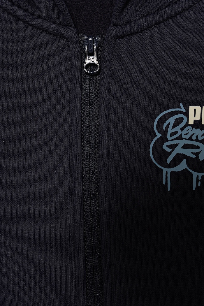 Детски суичър Puma MID90s Full-Zip FL B тъмносин 688469.