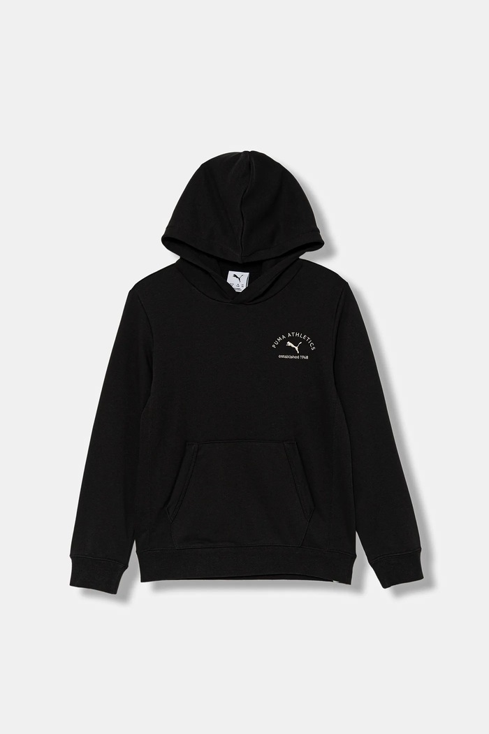 Dětská mikina Puma PUMA CLASS Graphic Hoodie TR B nášivka černá 688852