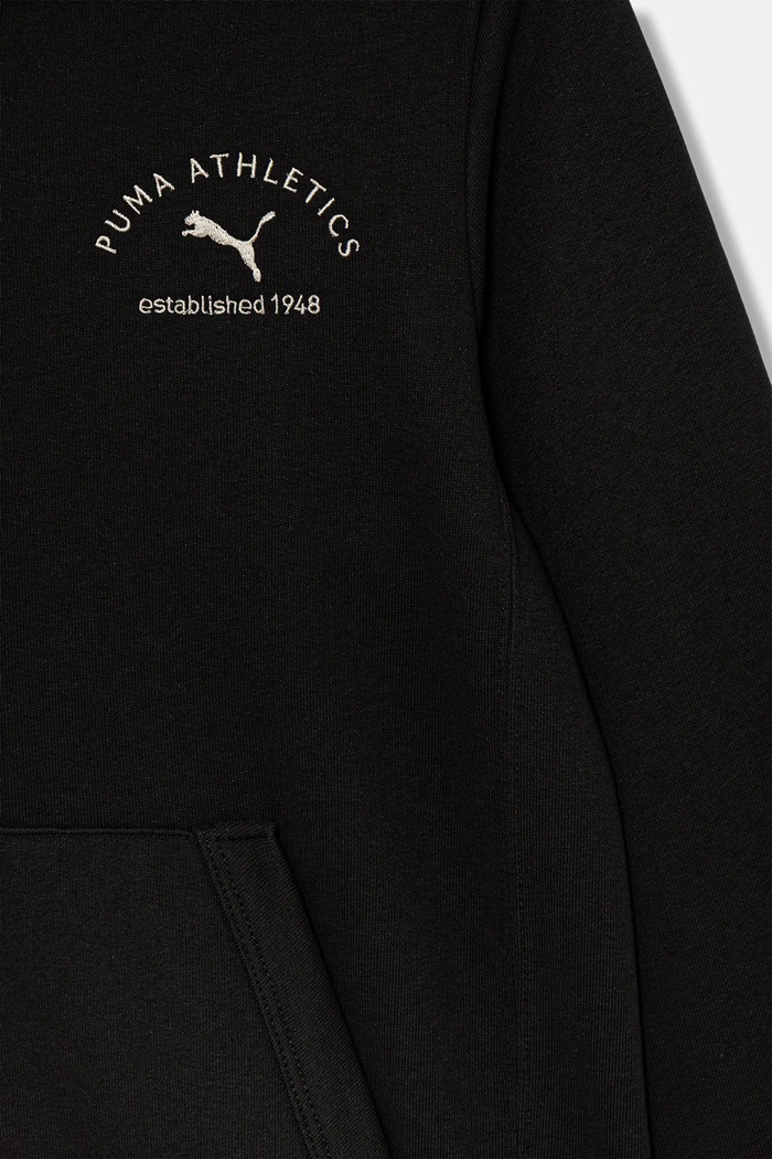 CHLAPEC Dětská mikina Puma PUMA CLASS Graphic Hoodie TR B 688852 černá