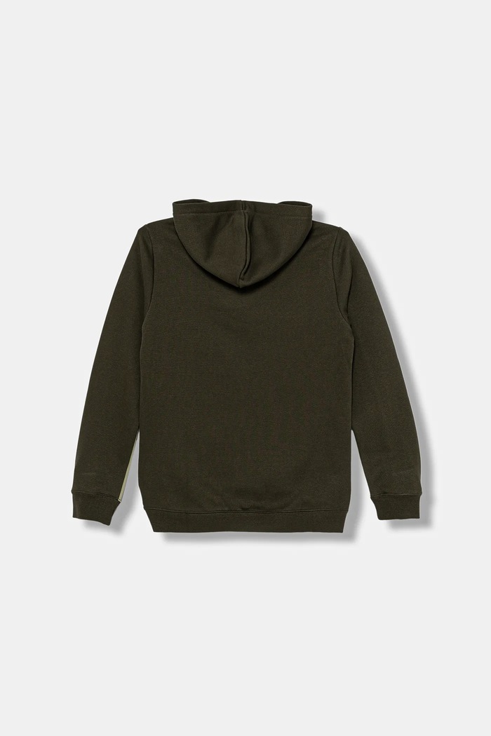 Puma bluza dziecięca ESS BLOCK Small Logo Hoodie FL B 690784 zielony AW25