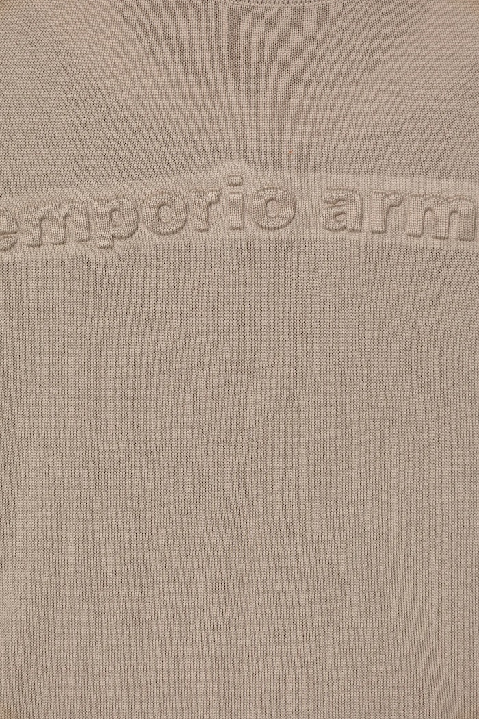 Fiú Emporio Armani gyerek gyapjú pulóver EB000808.AF18839 bézs