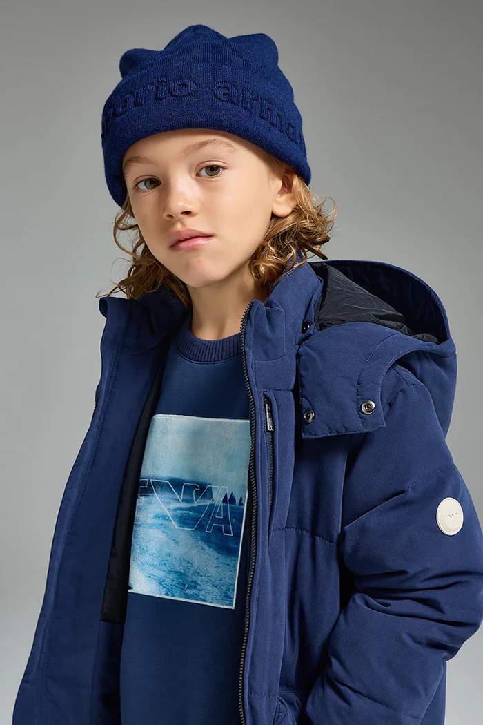 Bluza dziecięca Emporio Armani EB000781.AF10126 granatowy