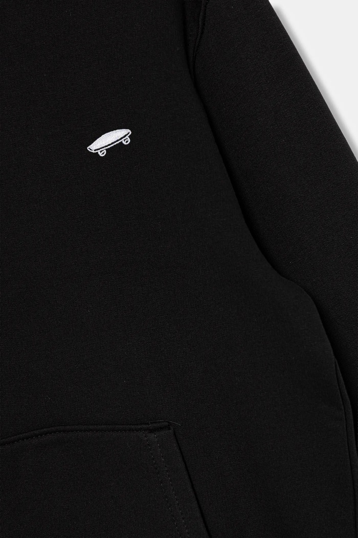 Chłopiec Vans bluza bawełniana dziecięca B SALTON LOOSE PO VN000P5TBLK1 czarny