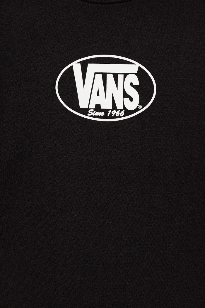 Chlapec Detská mikina Vans Classic Oval Crew VN000PWVBLK1 čierna