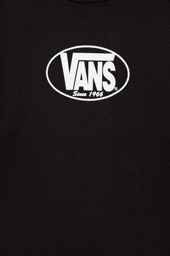 Chlapec Detská mikina Vans Classic Oval Crew VN000PWVBLK1 čierna