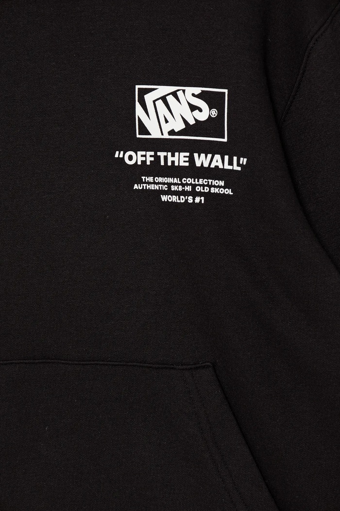 Chłopiec Vans bluza dziecięca Stockpile Pullover VN000PWXBLK1 czarny