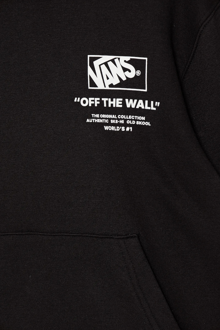 Chłopiec Vans bluza dziecięca Stockpile Pullover VN000PWXBLK1 czarny