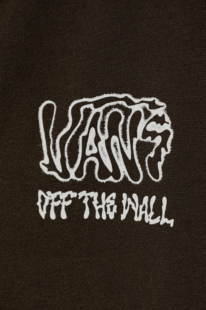 Chłopiec Vans bluza dziecięca Rippled Full Zip VN000PX2EMP1 brązowy