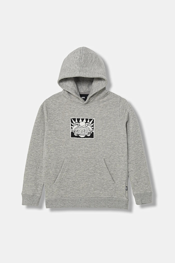 Vans felső Vans Mouf Pullover nyomtatásos szürke VN000PXC02F1