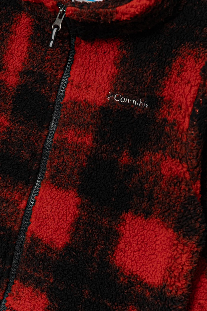 Chlapec Detská fleecová mikina Columbia Rugged Ridge 2097021 červená
