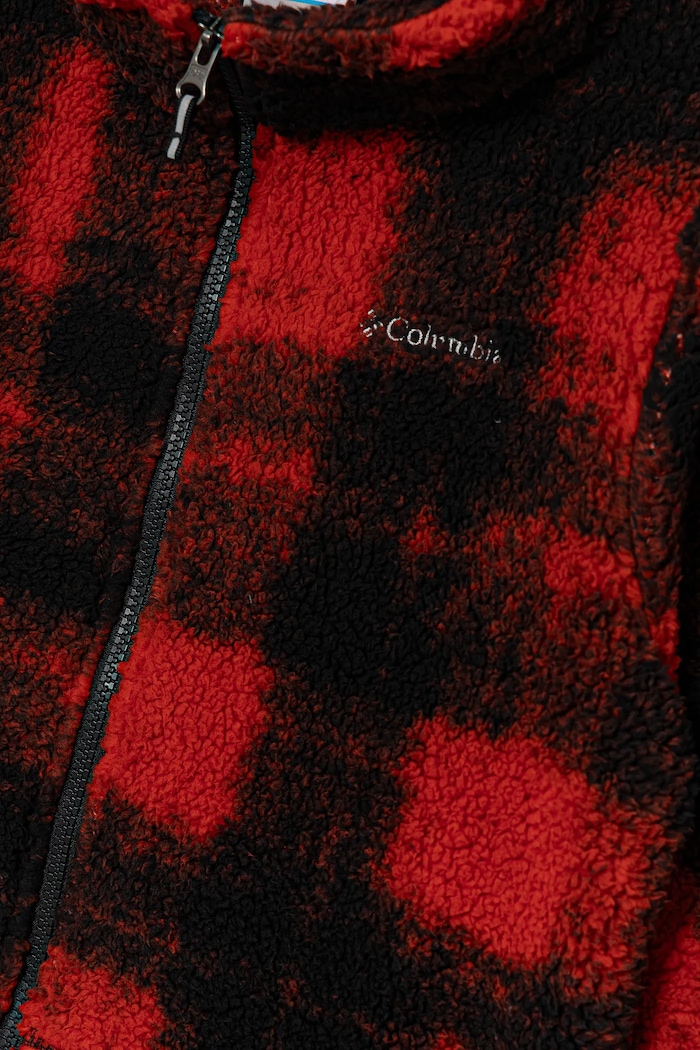 Chlapec Detská fleecová mikina Columbia Rugged Ridge 2097021 červená