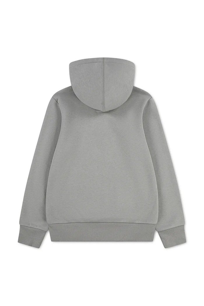 Levi's bluza z kapturem dziecięca z bawełną BATWING SCREENPRINT HOODIE 8E8778 szary AW25