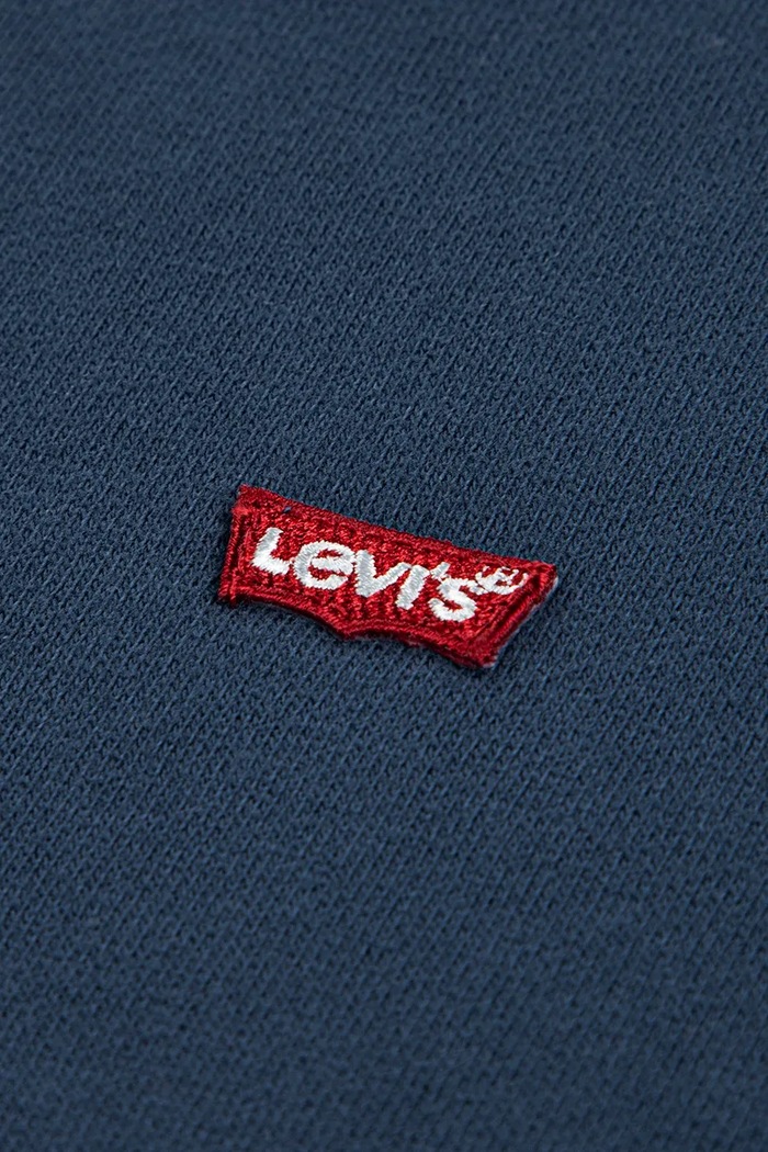 Chlapec Detská mikina Levi's CUTOFF LEVI'S HOODIE 8EN719 tmavomodrá