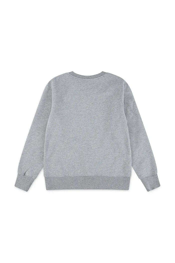 Levi's bluza dziecięca STREAMLINE MONOGRAM CREWNE 8EP034 szary AW25